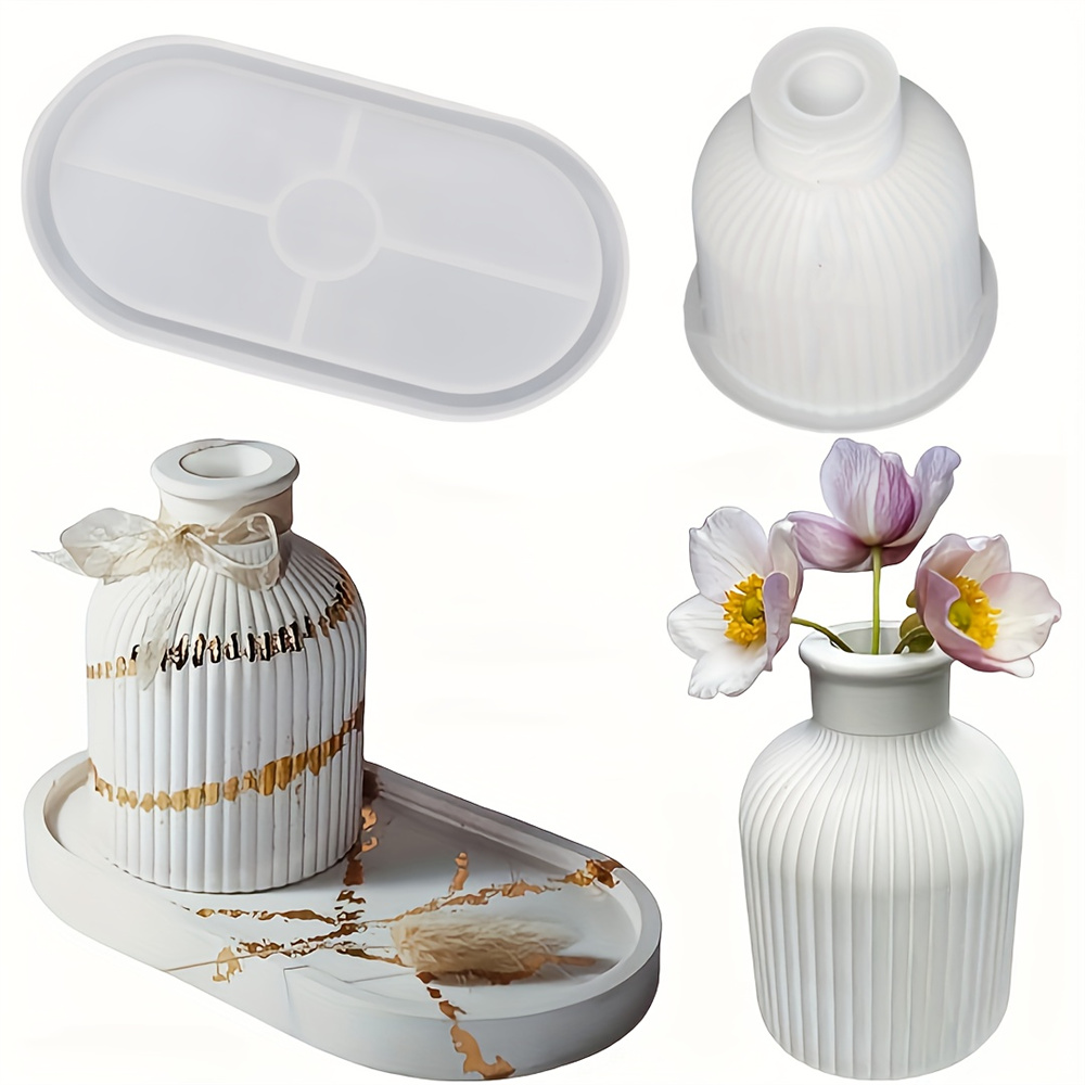Florist Supply Vases - 1/2 stuks vaas lade siliconen mal,