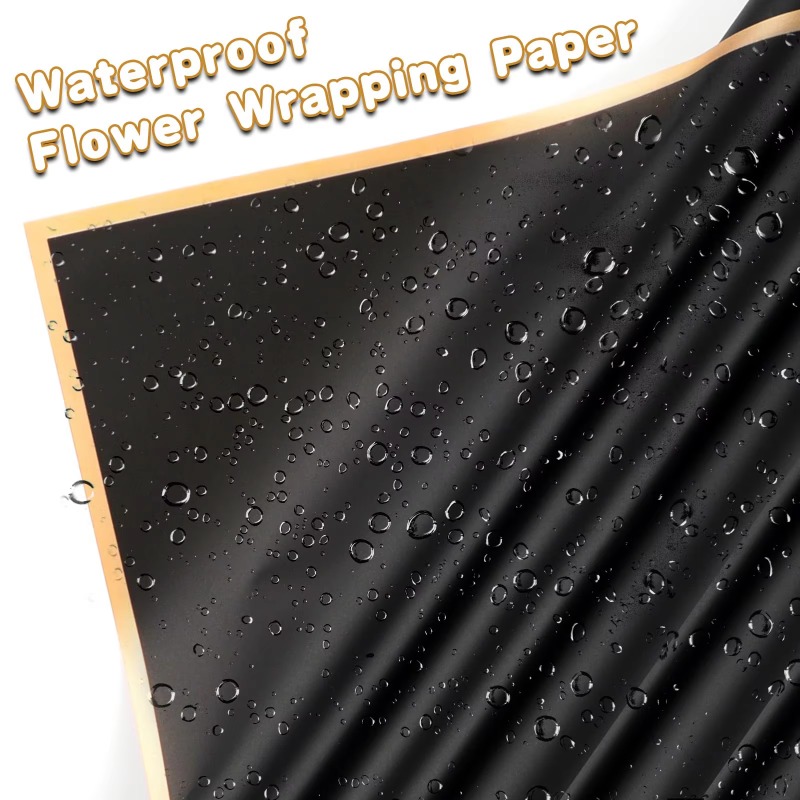 20 vellen zwart bloemenpapier  - Florist Flower Supply recensie en prijs