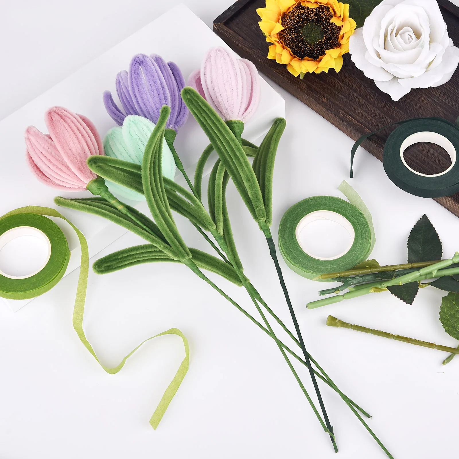 30 Yard 12MM Bloemstengel Tape - Florist Flower Supply recensie en prijs