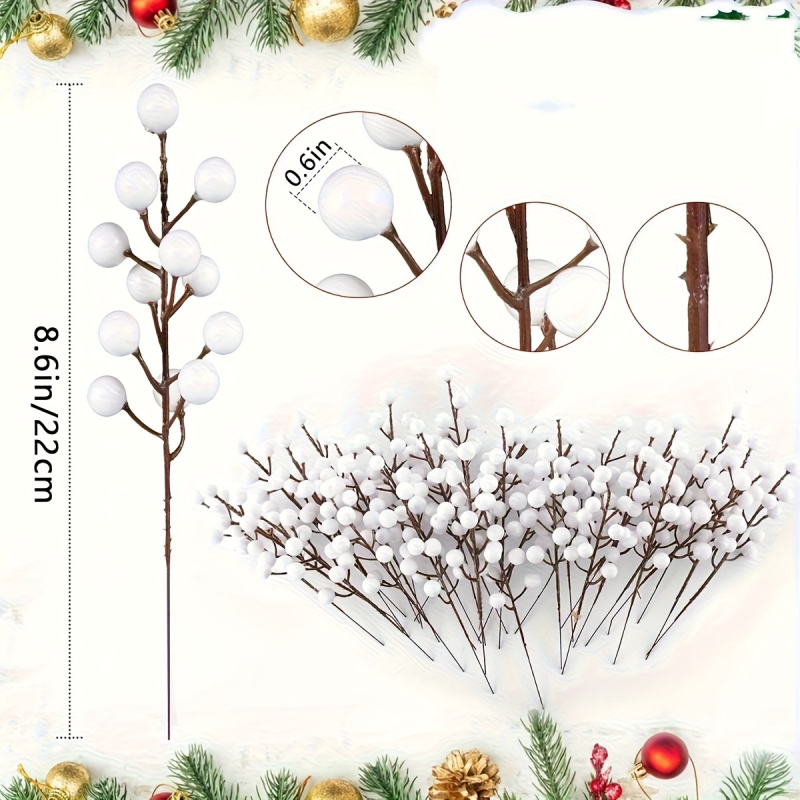 24 stuks kunstbloemen bessenst - Florist Supply Bulk recensie en prijs