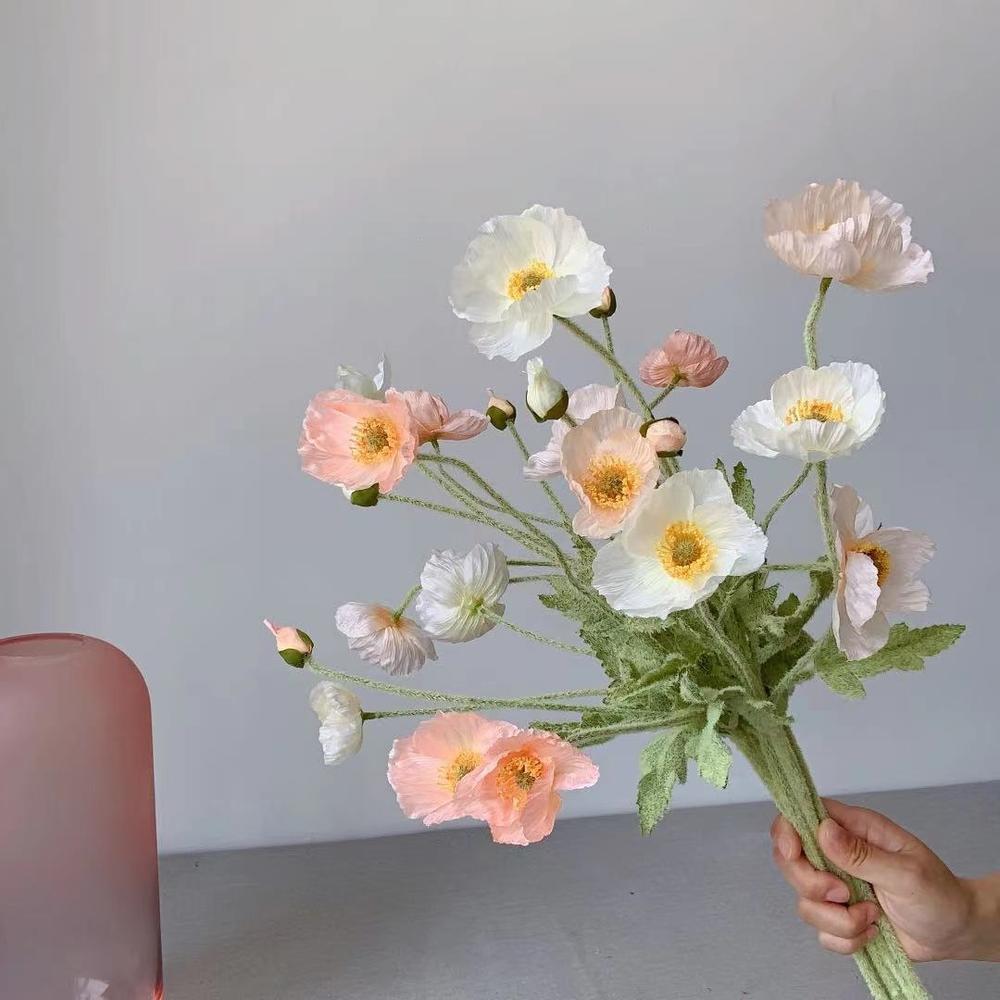 Nep Papaver Zijde Bloemen Lang - Florist Supply Bulk recensie en prijs