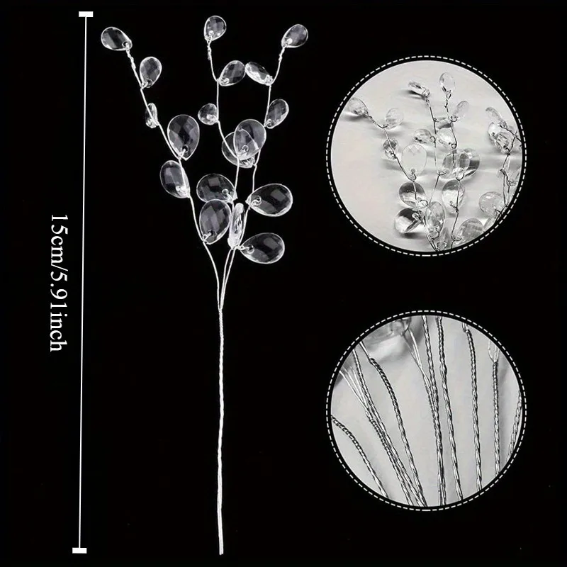 10/20 stuks acryl bloemstelen  - Florist Supply Bulk recensie en prijs