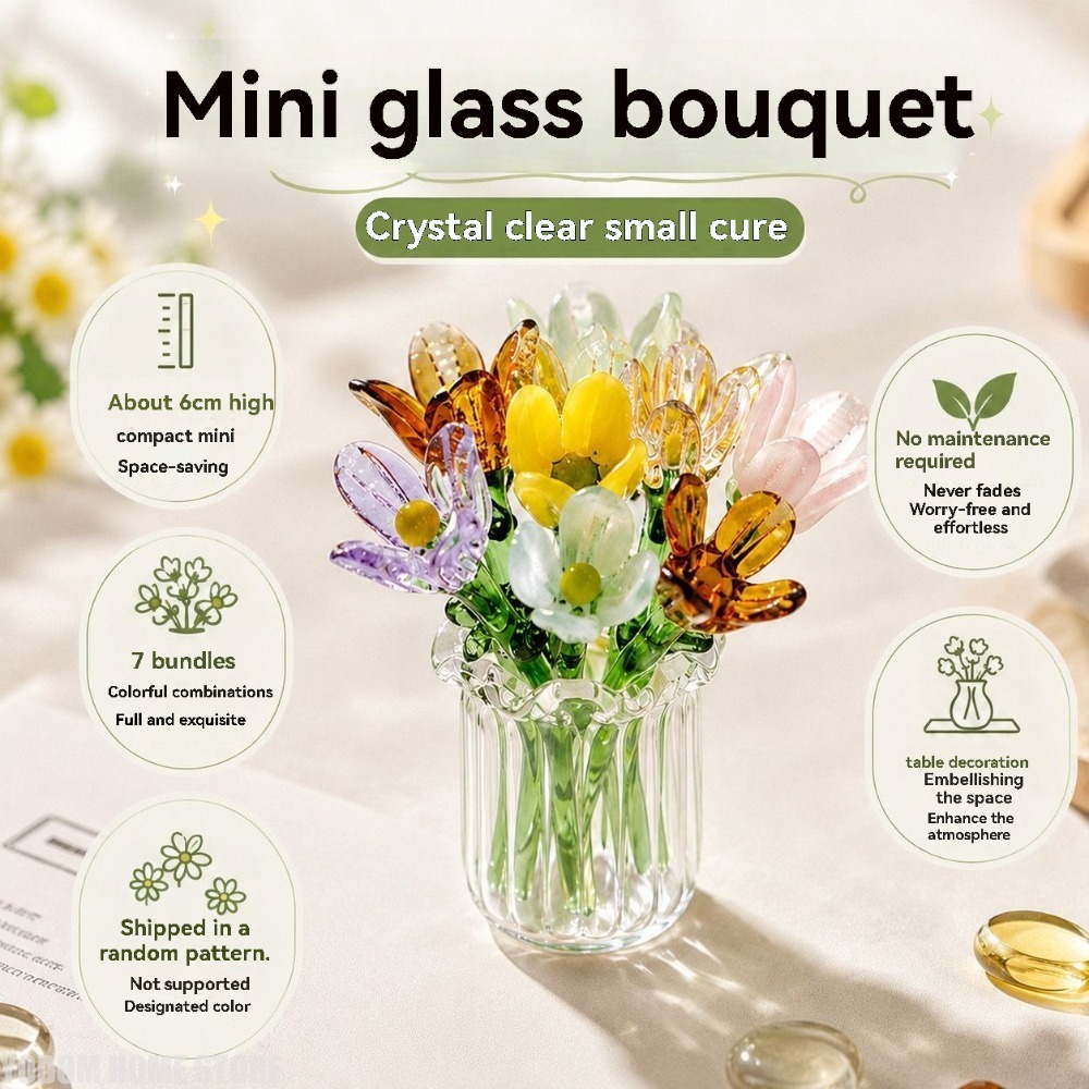 Handgemaakt gekleurd glazen bl - Florist Supply Vases recensie en prijs